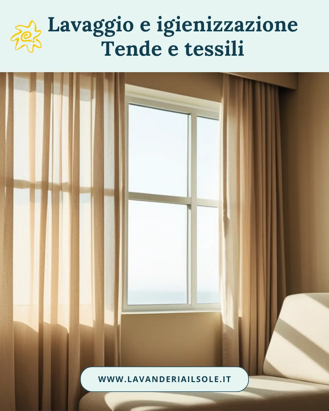 Lavare tende e tessili di casa